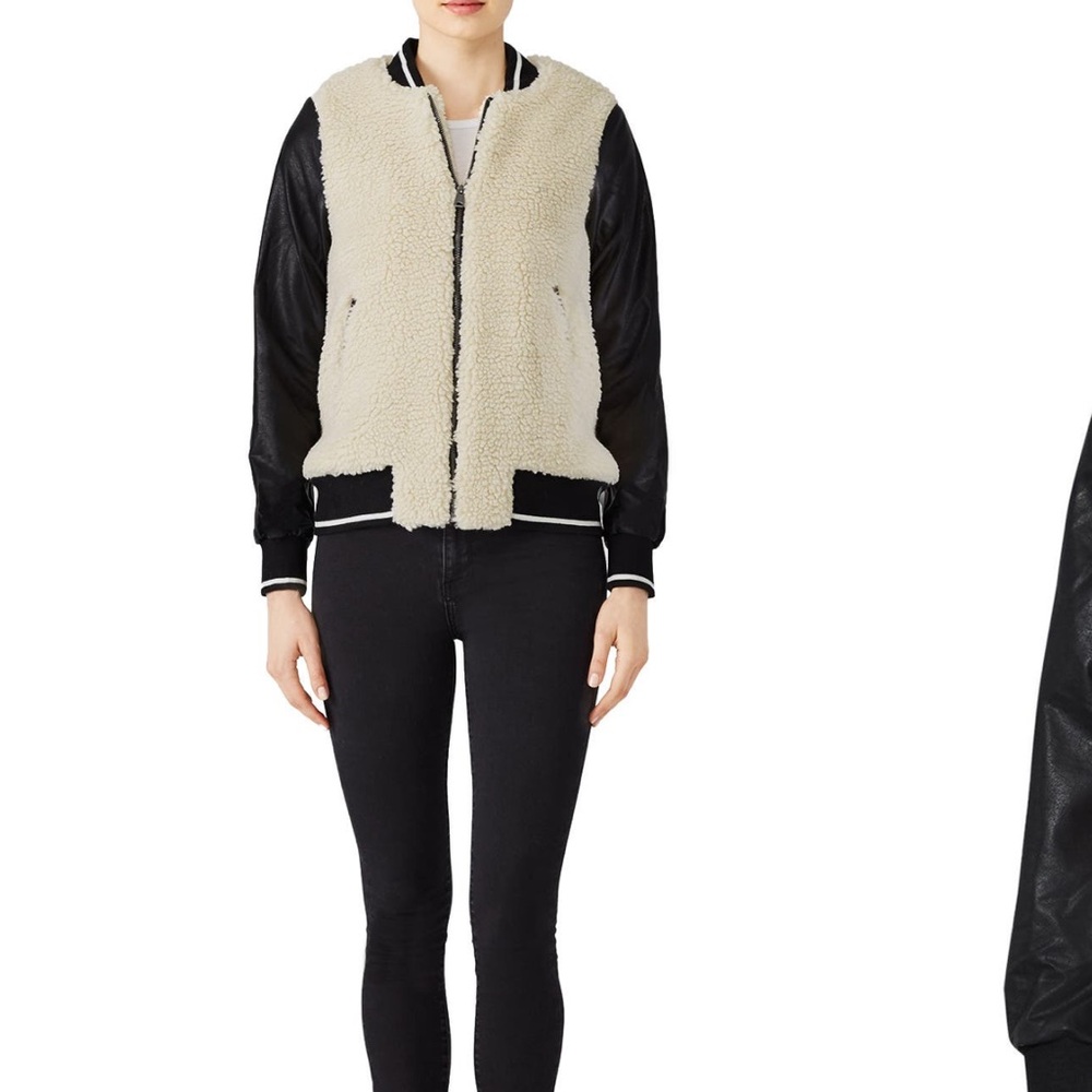 Saylor Smythe Faux Fur Bomber jacket